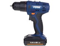 Zdjęcie: Wiertarko-wkrętarka akumulatorowa Li-Ion 14,4V 1,5Ah, FERM,