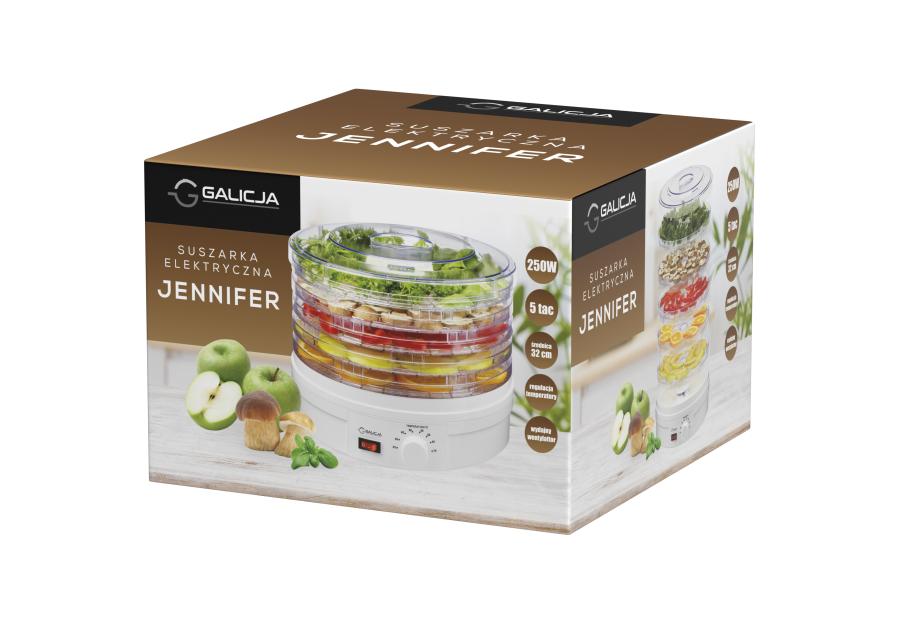 Zdjęcie: Suszarka elektryczna do żywności Jennifer 250 W 37154 GALICJA