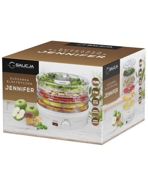 Zdjęcie: Suszarka elektryczna do żywności Jennifer 250 W 37154 GALICJA