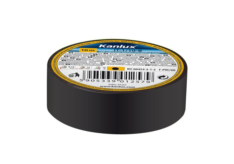 Zdjęcie: Taśma elektrizolacyjna IT-1/10-B KANLUX