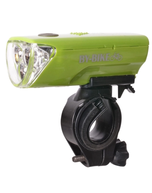 Zdjęcie: Lampka rowerowa przednia MCD zielona BY-BIKE