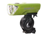 Zdjęcie: Lampka rowerowa przednia MCD zielona BY-BIKE