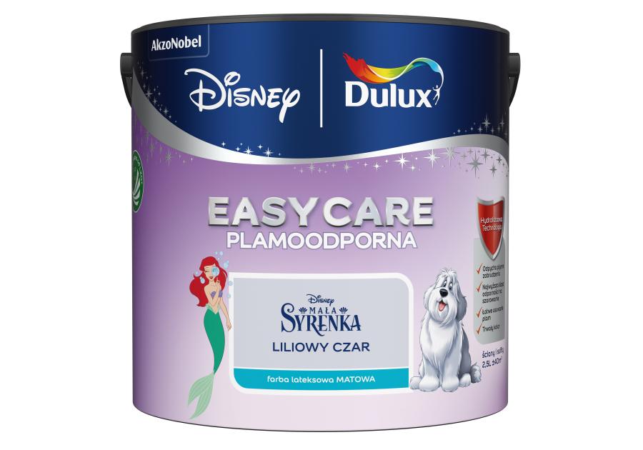 Zdjęcie: Farba lateksowa 2,5 L liliowy czar matowa EASYCARE DISNEY