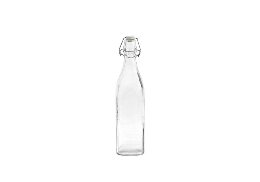 Zdjęcie: Butelka Kwadrat z hermetycznym zamknięciem 0,5 L BROWIN