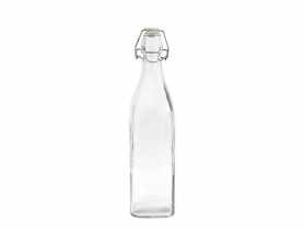 Butelka Kwadrat z hermetycznym zamknięciem 0,5 L BROWIN