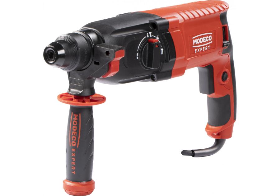 Zdjęcie: Młotowiertarka SDS plus 900 W 30 mm 3,2J akcesoria, walizka MODECO EXPERT