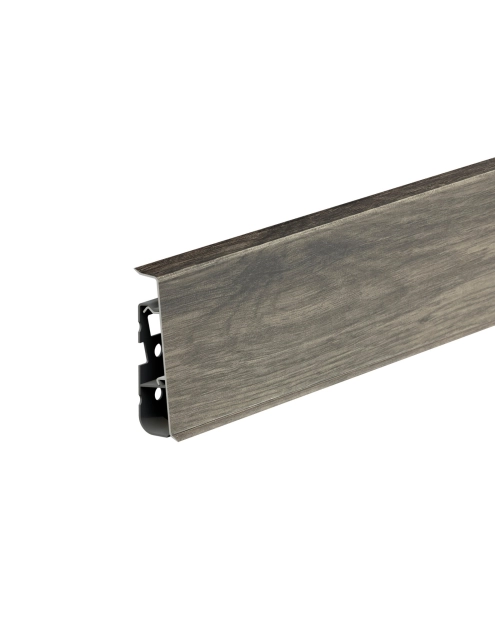 Zdjęcie: Listwa przypodłogowa PVC Hi Line Prestige 2,2x7,5 cm 2,50 m Dąb Olivier Mat CEZAR