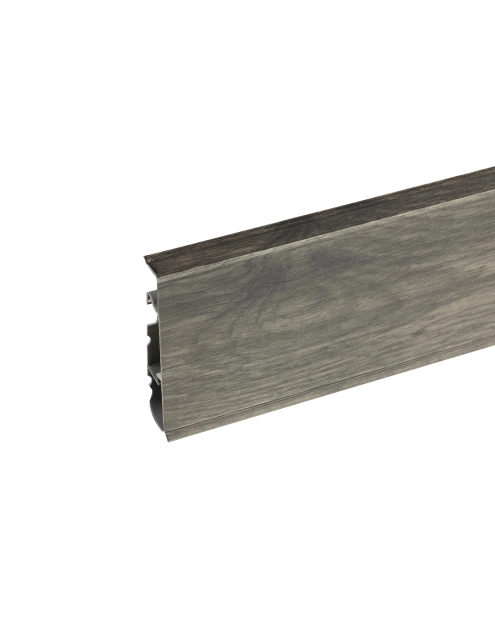 Zdjęcie: Listwa przypodłogowa PVC Hi Line Prestige 2,2x7,5 cm 2,50 m Dąb Olivier Mat CEZAR