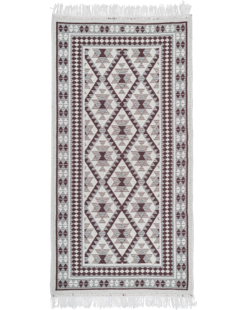 Zdjęcie: Dywan Kilim 70x140 cm ramka brązowa MULTI-DECOR