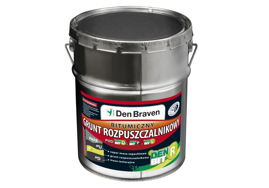 Zdjęcie: Grunt rozpuszczalnikowy bitumiczny Den Bit-R 19 kg DEN BRAVEN