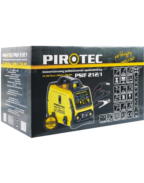 Zdjęcie: Półautomat spawalniczy PSIF 212/1 - FCAW/ MMA/TIG lift PIROTEC