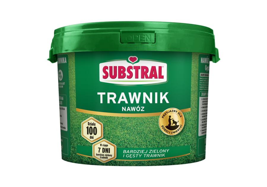 Zdjęcie: Nawóz 100 dni Trawnik 9,5 kg SUBSTRAL