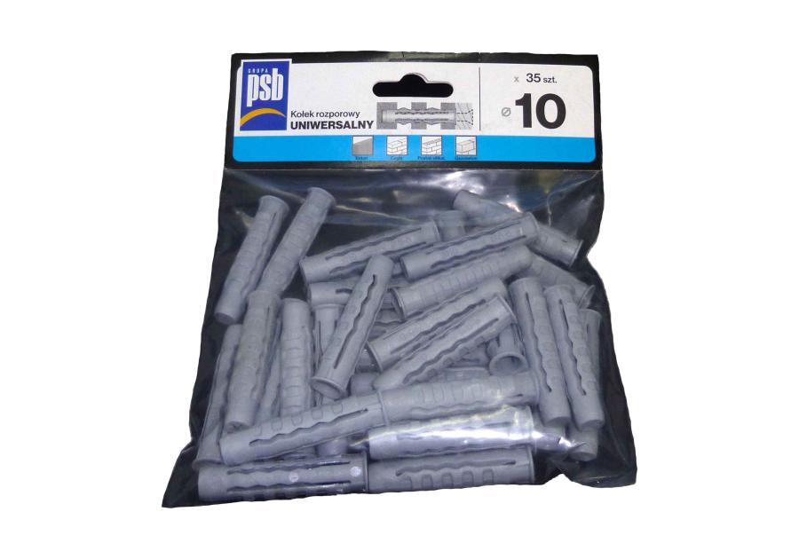 Zdjęcie: Kołek rozporowy uniwersalny 10 mm worek 35 szt. SILA