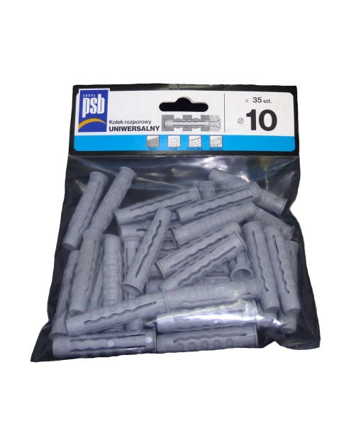 Zdjęcie: Kołek rozporowy uniwersalny 10 mm worek 35 szt. SILA