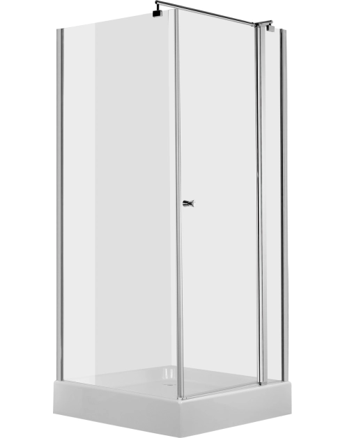Zdjęcie: Kabina prysznicowa kwadratowa 90 cm Cubic chrom DEANTE