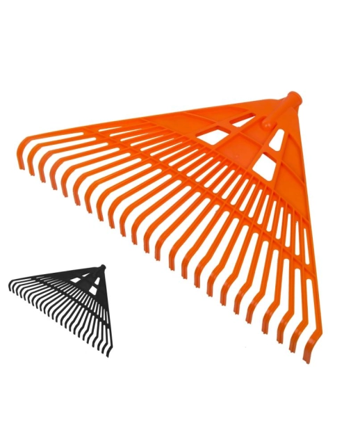 Zdjęcie: Grabie plastikowe typ kanadyjski 610 mm czarne nieoprawione PROFIX