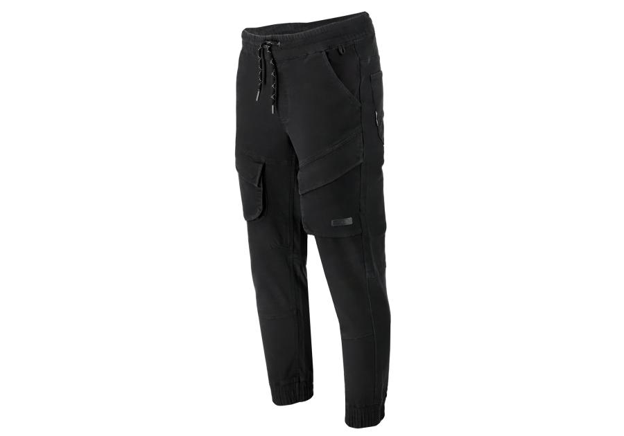 Zdjęcie: Spodnie joggery czarne stretch, "2xl", CE, LAHTI PRO