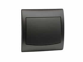 Łącznik pojedynczy ŁP-1V czarny mat VEGA