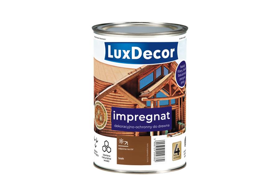 Zdjęcie: Impregnat do drewna 1 L teak LUXDECOR