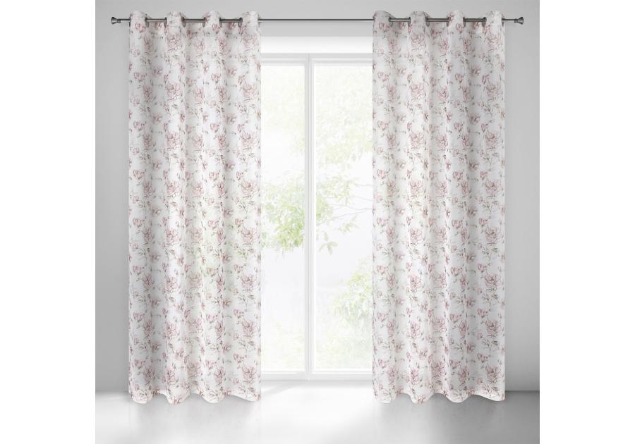 Zdjęcie: Firana gotowa Amber 140x250 cm biały EUROFIRANY