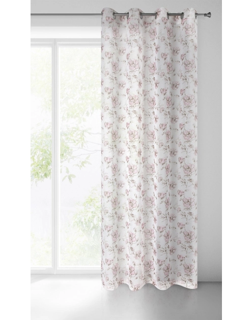 Zdjęcie: Firana gotowa Amber 140x250 cm biały EUROFIRANY