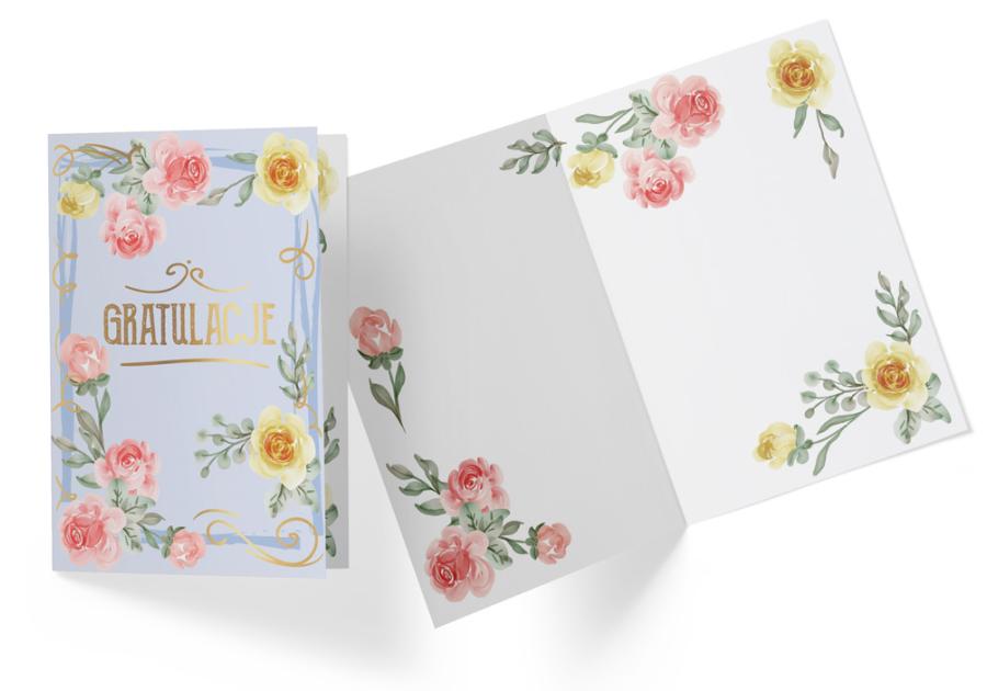 Zdjęcie: Karnet PP-2212 Gratulacje KUKARTKA