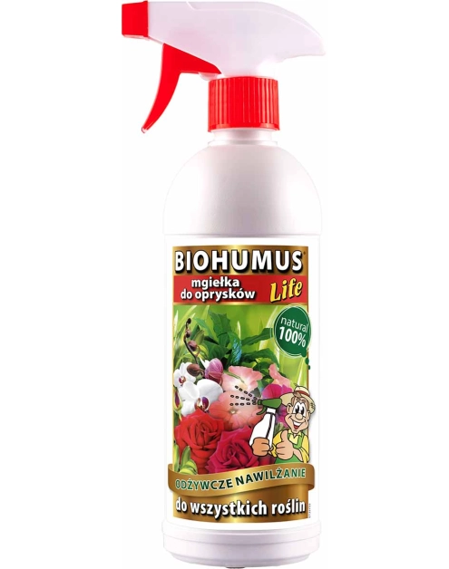 Zdjęcie: Nawóz Biohumus Life do wszystkich roślin mgiełka 500 ml EKODARPOL