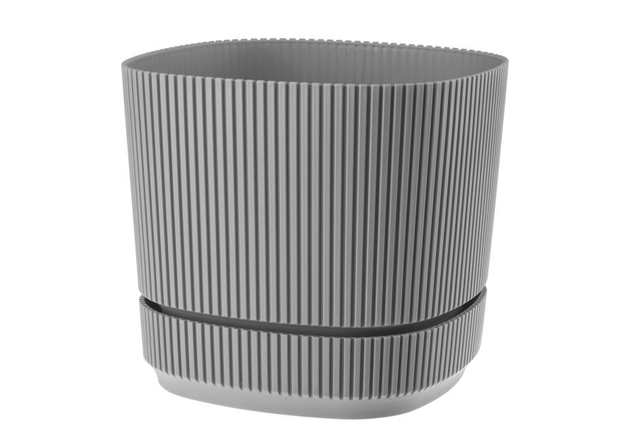 Zdjęcie: Doniczka Pera 4 21cm szary VERDENIA