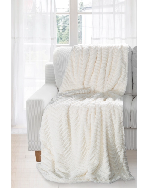 Zdjęcie: Narzuta Giana 170x210 cm kremowa EUROFIRANY