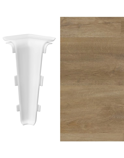 Zdjęcie: Narożnik wewnętrzny do listwy Mack 1 szt. dąb sierra ARBITON