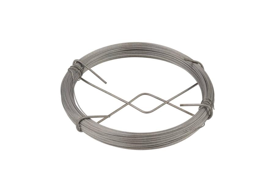 Zdjęcie: Drut ocynkowany 0,6 mm x 50 mb METRO