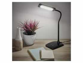 Lampa biurkowa LED Eddy czarna, WW,NW,CW EMOS