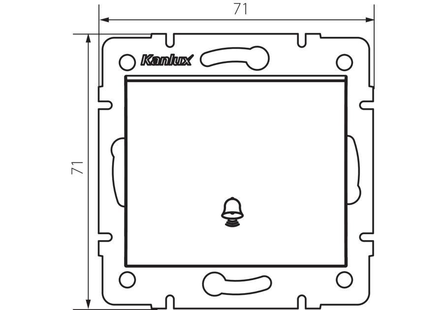 Zdjęcie: Łącznik zwierny dzwonek Logi 02-1030-142 MOWION