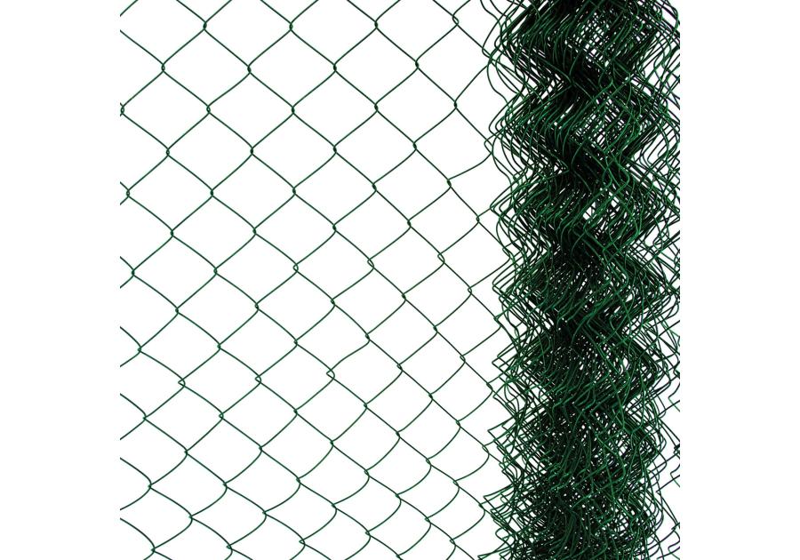 Zdjęcie: Siatka ogrodzeniowa pleciona 150 cm - 10 m zielona 4IQ