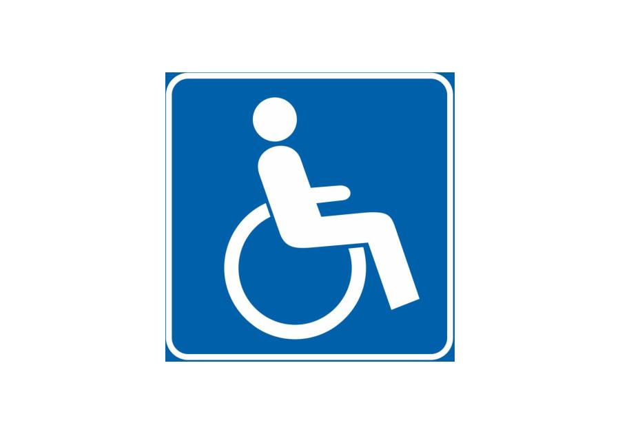 Zdjęcie: Oznaczenie "Niepełnosprawni" 10,5x10,5 cm METRO