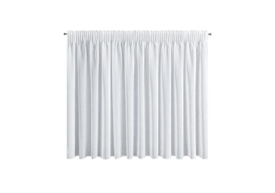 Zdjęcie: Firana gotowa LANA na taśmie 350 x 150 cm biały (373175) EUROFIRANY