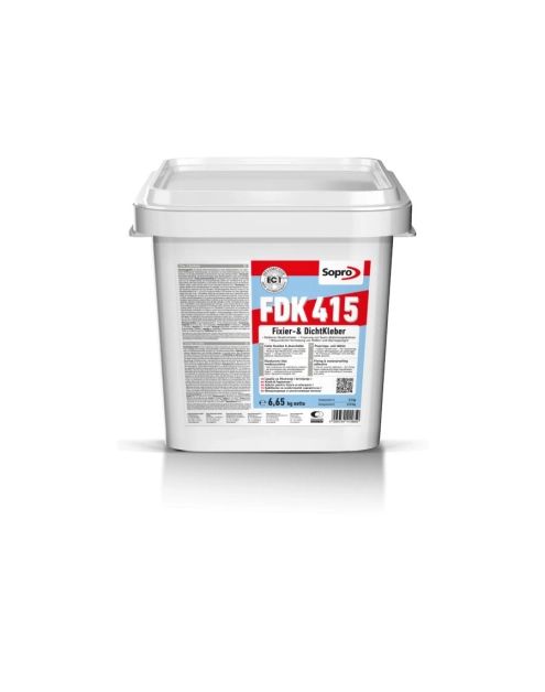 Zdjęcie: Klej wodoszczelny do taśm i mat FDK 415 6,65 kg SOPRO