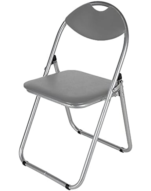 Zdjęcie: Krzesło składane Atom silver szare TS INTERIOR