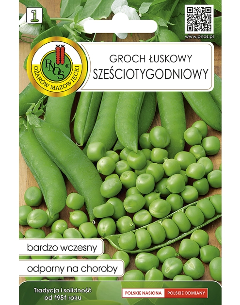 Zdjęcie: Groch łuskowy Nefryt 20 g PNOS