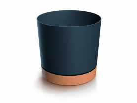 Doniczka Tubo PM antracytowa 12,8 cm PROSPERPLAST