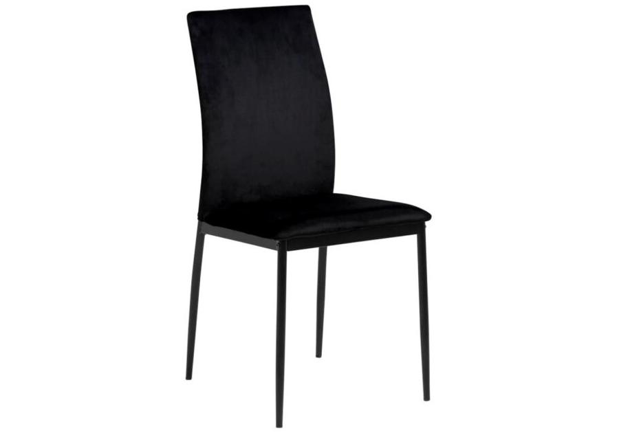 Zdjęcie: Krzesło tapicerowane Farina czarne TS INTERIOR
