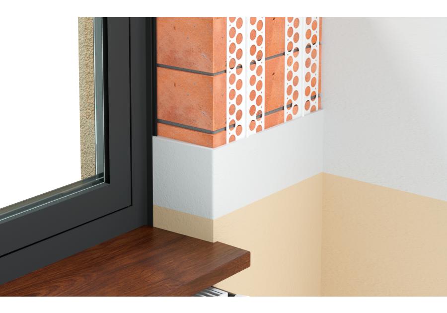 Zdjęcie: Listwa prowadząca PVC BP17 L300 10 mm biała BELLA PLAST