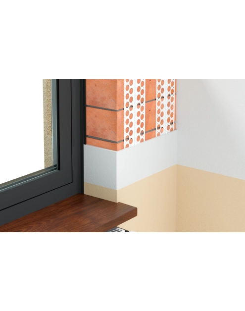 Zdjęcie: Listwa prowadząca PVC BP17 L300 10 mm biała BELLA PLAST