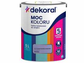 Farba lateksowa Moc Koloru prowansalska lawenda 5 L DEKORAL