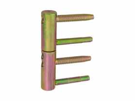 Zawias wkręcany regulowany 3d 14 mm ocynkowany METRO