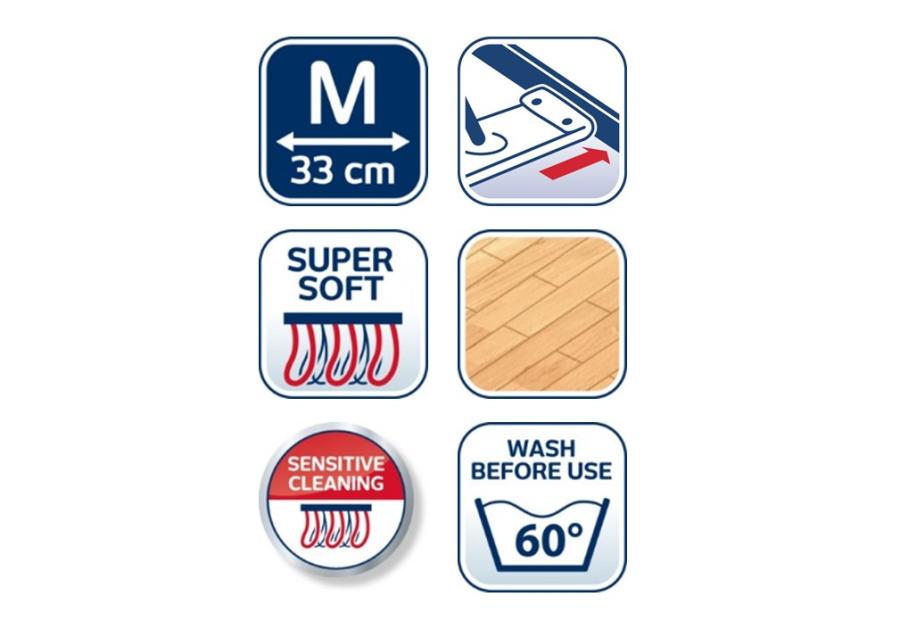 Zdjęcie: Nakładka super soft do mopa Combi M LEIFHEIT