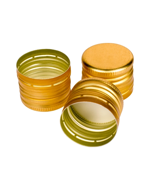 Zdjęcie: Zakrętka do butelek 31,5/24 mm złota - 6 szt. BROWIN