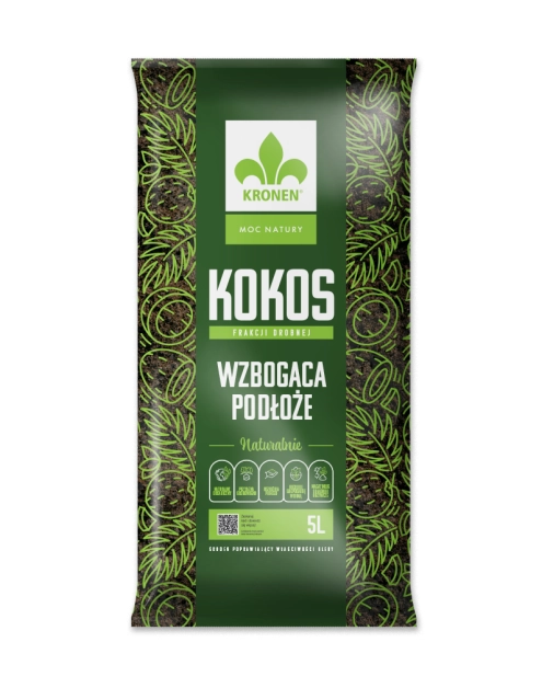 Zdjęcie: Kokos frakcja drobna 5 L KRONEN