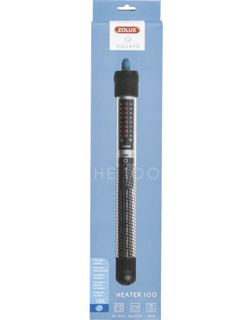 Zdjęcie: Grzałka do akwarium 100 W, 50-100 L ZOLUX