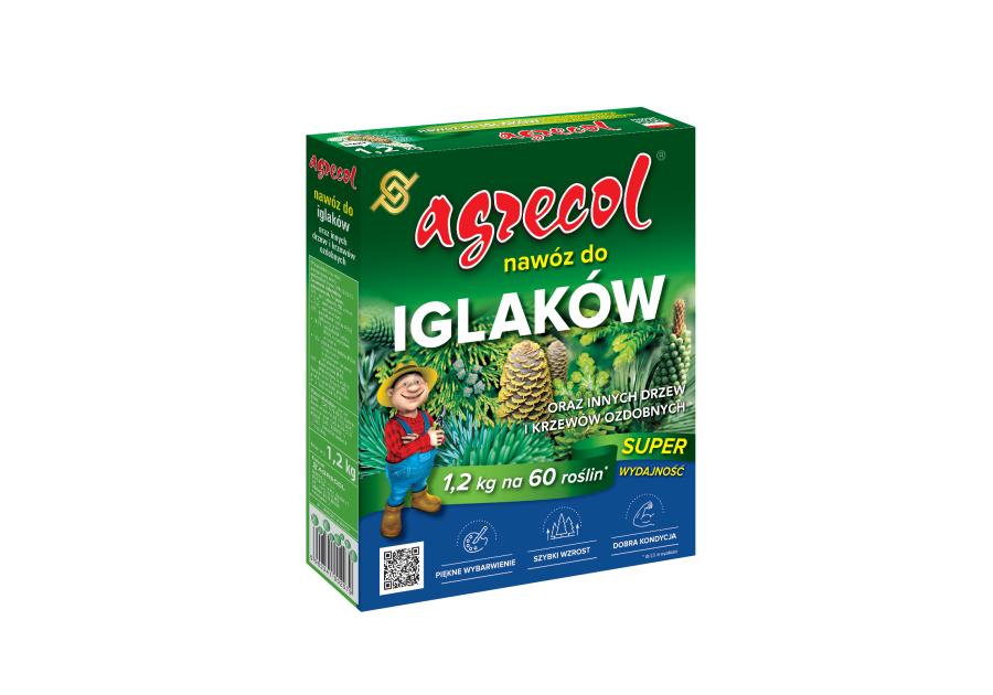 Zdjęcie: Nawóz granulowany do iglaków 1,2 kg AGRECOL